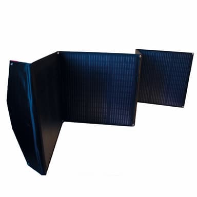 SKANBATT Sammenleggbart Solcellepanel 220W m/regulator
