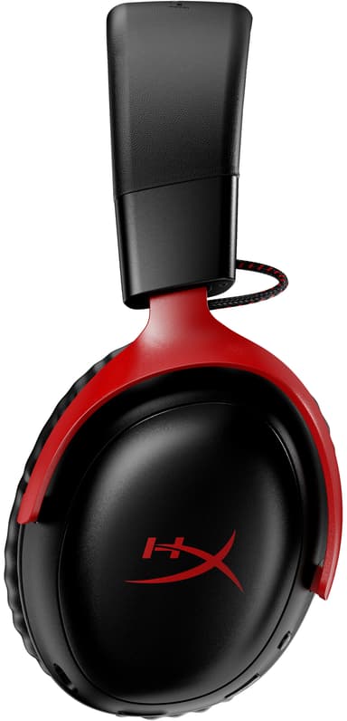 HyperX Cloud III Wireless gaming headset (sort/rød)