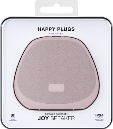 Happy Plugs Joy bærbar høyttaler (rosa)