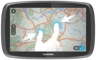 TomTom Go 5000 GPS + livstidskartoppdatering