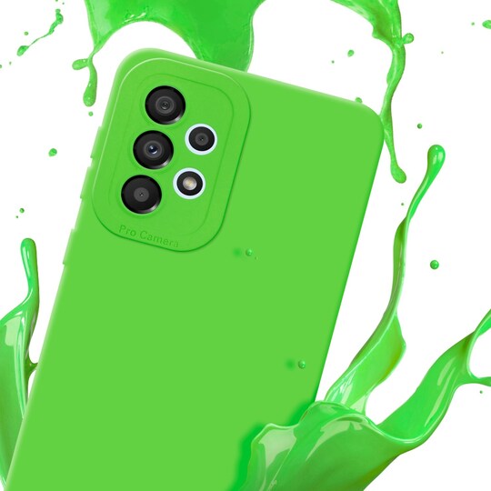 Samsung Galaxy A33 5G silikondeksel case (grønn)