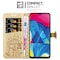 Samsung Galaxy A10 / M10 lommebokdeksel case (gold)