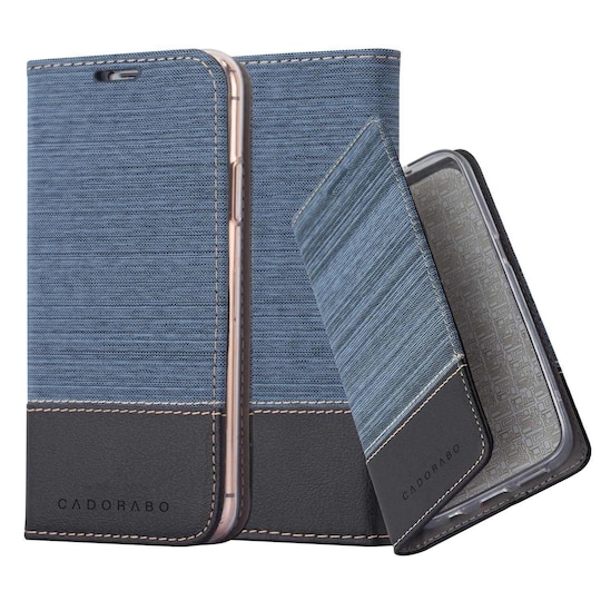 iPhone 13 lommebokdeksel etui (blå)