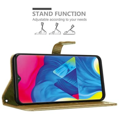 Samsung Galaxy A10 / M10 lommebokdeksel case (gold)