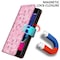iPhone 7 / 7S / 8 / SE 2020 lommebokdeksel etui (rosa)