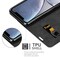 iPhone XR lommebokdeksel case (grå)