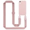 iPhone XR Deksel med Halskjede (rosa)