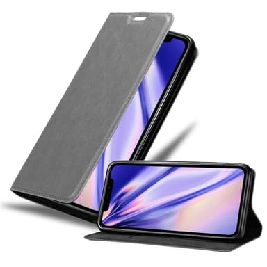 iPhone XR lommebokdeksel case (grå)