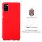Samsung Galaxy A41 silikondeksel case (rød)