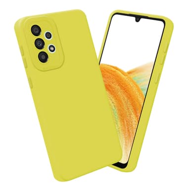 Samsung Galaxy A33 5G silikondeksel case (gul)