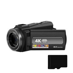 Videokamera m/16x zoom, IR nattsyn, fjernkontroll og 32 GB TF minnekort