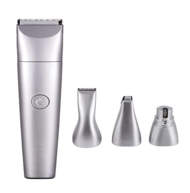 INF 4 i 1 Pet Clipper Dog Grooming Kit Hvit