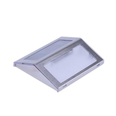 Solcellelampe for rekkverk / trapp
