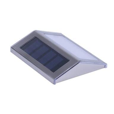 Solcellelampe for rekkverk / trapp