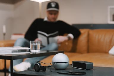 Unisynk Globis ladestasjon (sølv)