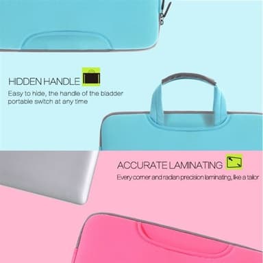 Laptopsleeve med håndtak 13,3 - Svart