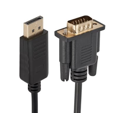 DP til VGA - HD Konverteringskabel 1.8m