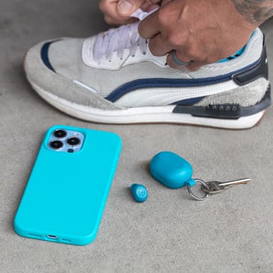 JLab Jbuds Mini helt trådløse in-ear hodetelefoner (aqua)