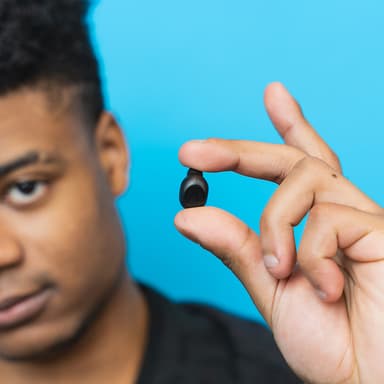 JLab Jbuds Mini helt trådløse in-ear hodetelefoner (sort)