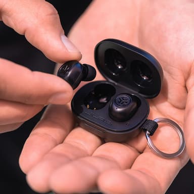 JLab Jbuds Mini helt trådløse in-ear hodetelefoner (sort)