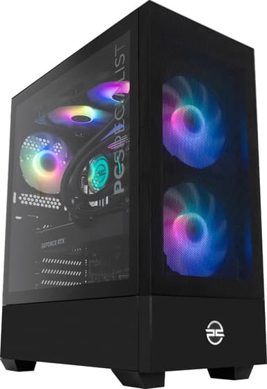 PCSpecialist Prime 600 R7-7X3D/16/1024/4070Ti stasjonær gaming-PC