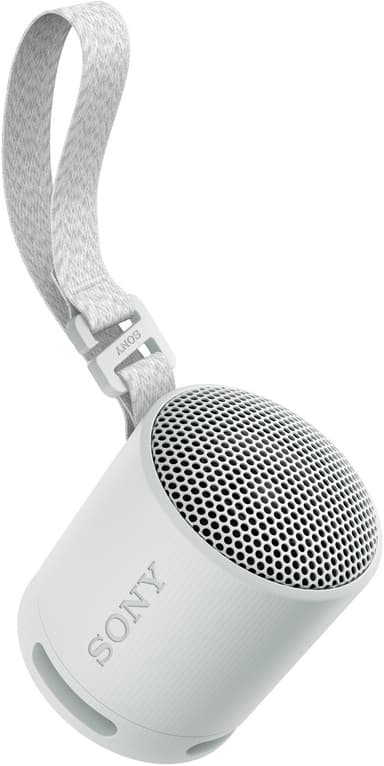 Sony SRS-XB100 bærbar trådløs høyttaler (lysegrå)