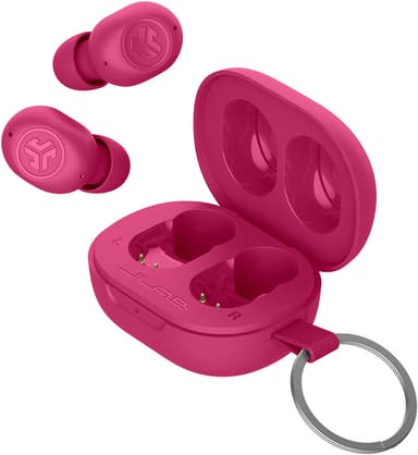 JLab Jbuds Mini helt trådløse in-ear hodetelefoner (rosa)