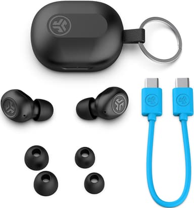 JLab Jbuds Mini helt trådløse in-ear hodetelefoner (sort)