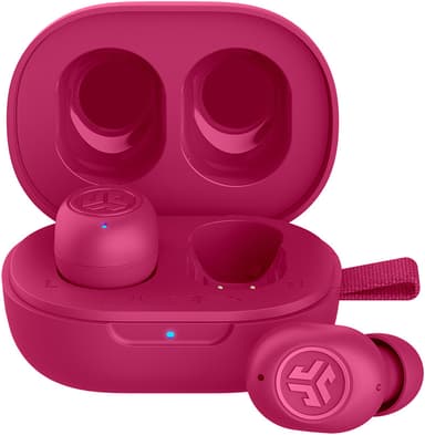 JLab Jbuds Mini helt trådløse in-ear hodetelefoner (rosa)