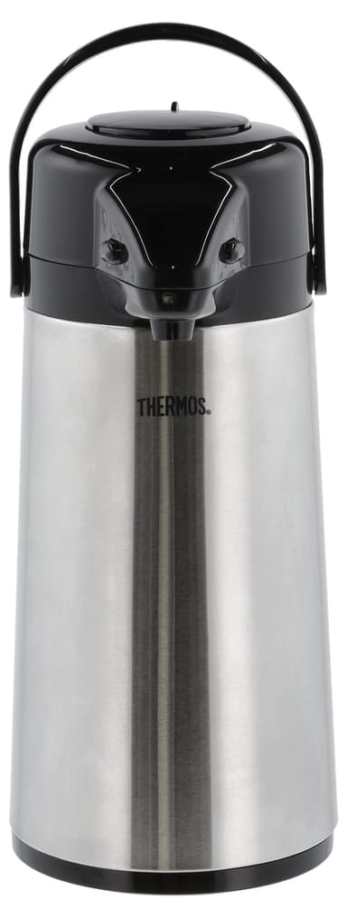 Thermos Vacuum jug with pump 1,9 Steel/Black