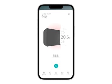 Duux Edge Panelovn 1000 watt Hvit