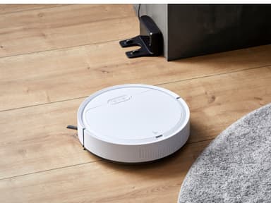 Nordic Sense Robotstøvsuger med ladestasjon Hvit