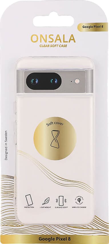 Onsala Google Pixel 8 deksel (gjennomsiktig)