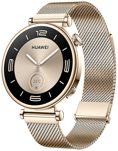 Huawei Watch GT 4 sportsklokke 41mm gull Elkjop Elkjop