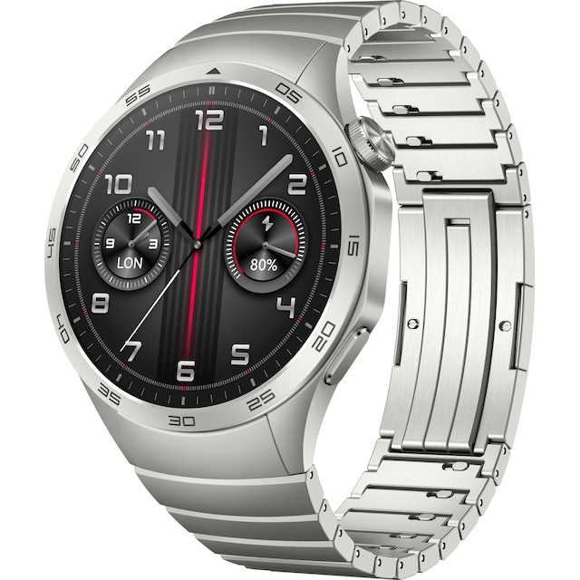 Huawei Watch GT 4 sportsklokke 46mm (rustfritt stål)