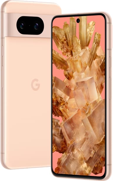 Google Pixel 8 5G smarttelefon 8/128GB (Rose)