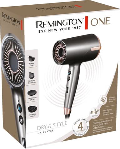 Remington ONE Dry & Style hårføner D6077