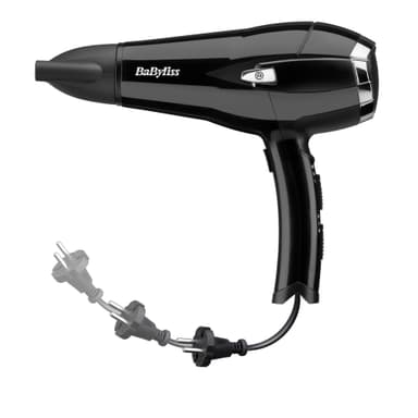 BaByliss D374DE hårføner D374DE (Sort)