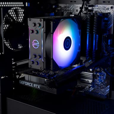 PCSpecialist Core 200 R5-5/16/512/3050 stasjonær gaming-PC
