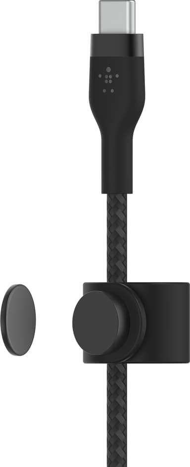 Belkin Twin USB-C til USB-C kabel 1 m (sort/hvit/2-pk)