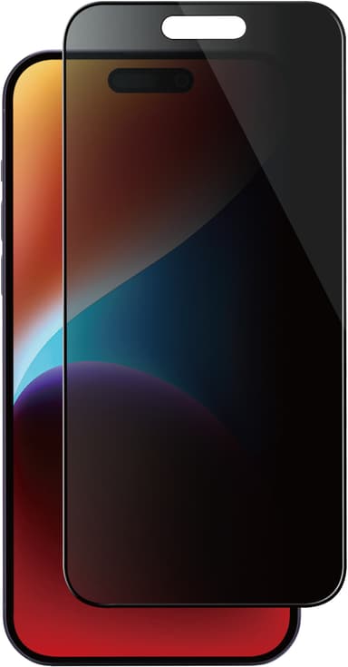 Panzer iPhone 15 Pro Max Full-Fit Privacy skjermbeskytter