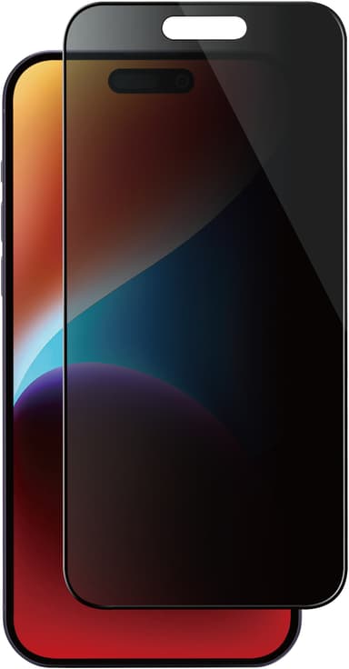 Panzer iPhone 15 Pro Full-Fit Privacy skjermbeskytter