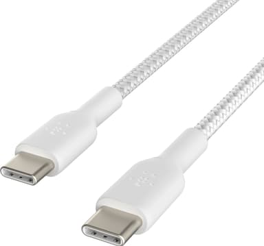 Belkin Twin USB-C til USB-C kabel 2 x 1m (hvit/2-pk)
