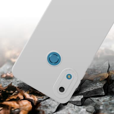 Huawei Y6 2019 silikondeksel case (hvit)