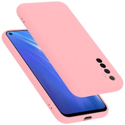Realme 6 4G / 6s silikondeksel case (rosa)