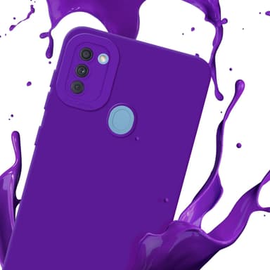Samsung Galaxy A11 / M11 silikondeksel case (lilla)