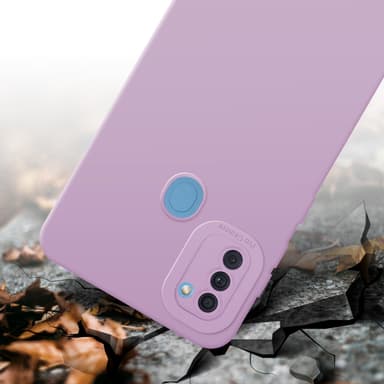 Samsung Galaxy A11 / M11 silikondeksel case (rosa)