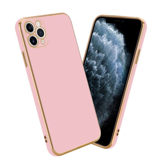 iPhone 13 PRO MAX silikondeksel case (rosa)