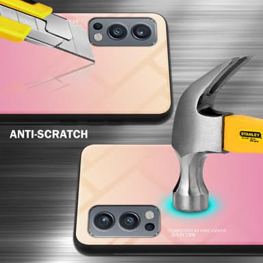 OnePlus Nord 2 5G Deksel Case Cover (svart)