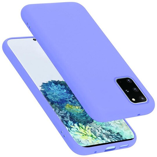 Samsung Galaxy S20 PLUS silikondeksel case (lilla)